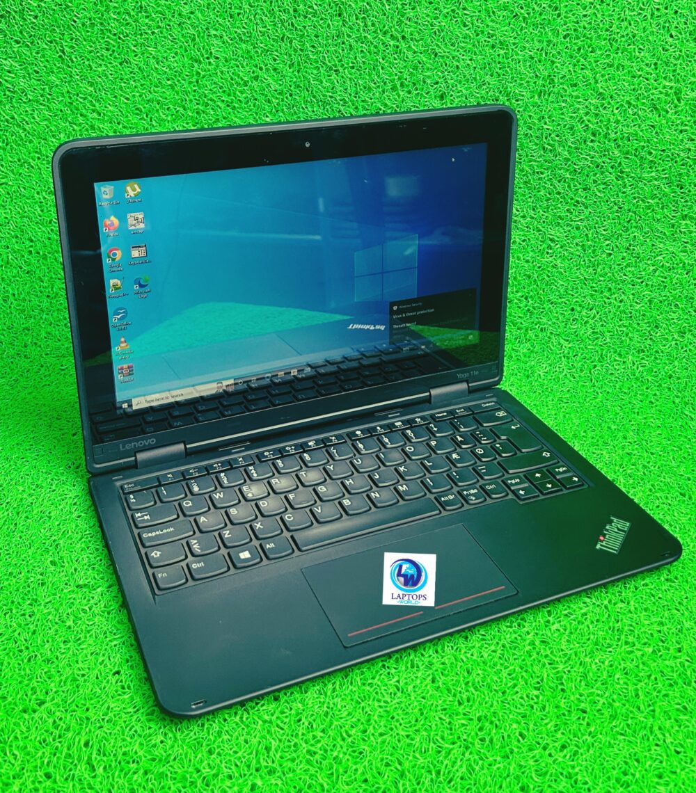 Lenovo Yoga 11e compact laptop with Windows display