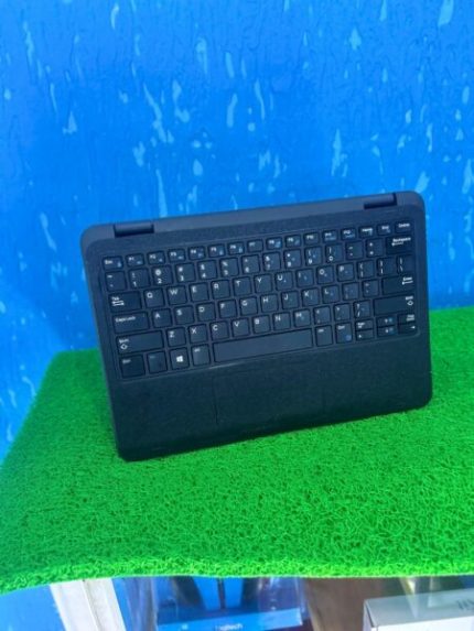 Dell laptop keyboard view