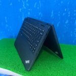 Lenovo Yoga 11e convertible laptop in tent mode