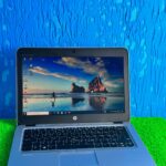 HP 725 G4 AMD A8 laptop with open display