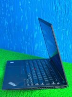 Side view of Lenovo X1 Carbon Laptop Showing its Slim Profile and keyboard