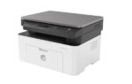 White HP laser printer