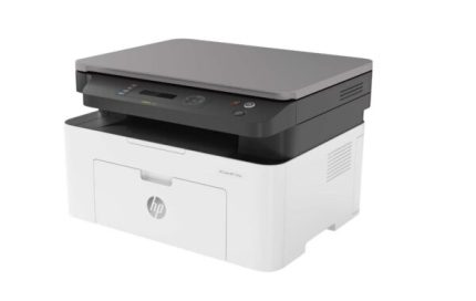White HP laser printer