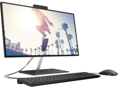 Front view of HP Intel Core i5 Desktop