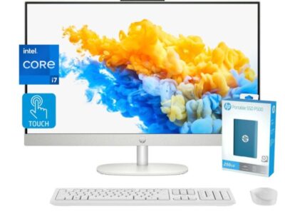 HP All-in-One 27 inches with wireless keyboard