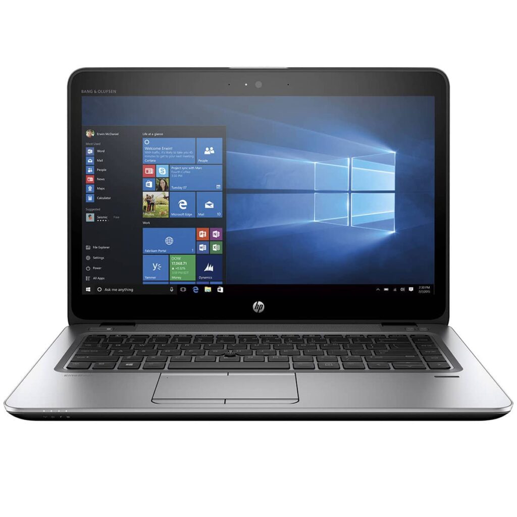 HP EliteBook 840 G3 – Core i7 6th Gen, 8GB RAM, 256GB SSD, 14" Display