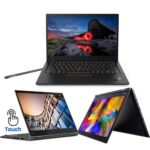 ThinkPad laptops with touchscreen display