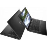 Dell Latitude 7290 side angle showing ports and slim design