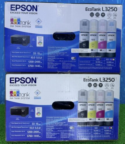 Epson EcoTank L3250 ink tank printer box
