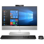 HP Elite 800 G5 with touch display and accessories