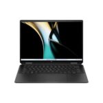 HP Spectre x360 black laptop with a slim design