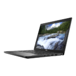 Side angle of Dell Latitude 7380 showing slim design
