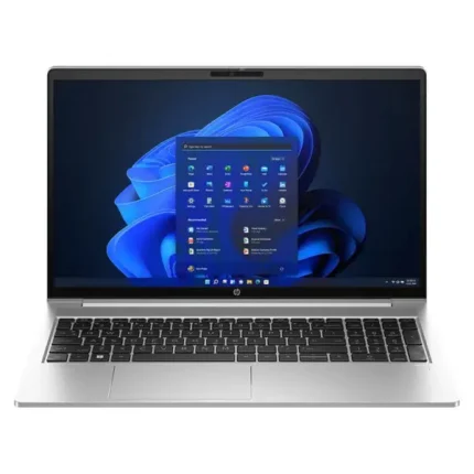 Front view of HP ProBook 440 G10 i5 1355U laptop with screen on