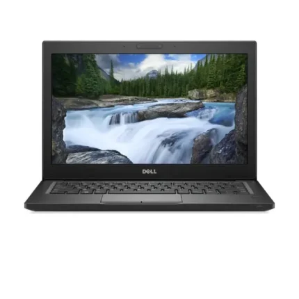 Dell Latitude 7290 laptop front view with display on