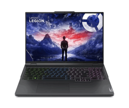 Front view of Lenovo Legion 5 16IRX9 laptop
