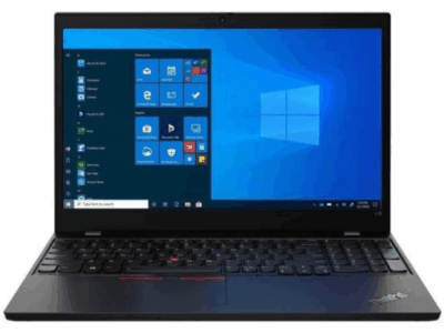 Front view of Lenovo ThinkPad laptop