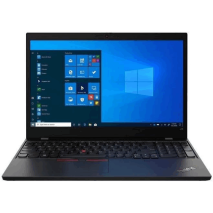 Front view of Lenovo ThinkPad laptop
