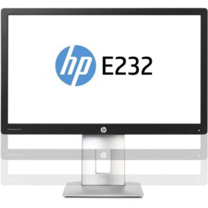 HP 23-Inch Monitor E232 – VGA, DisplayPort, HDMI