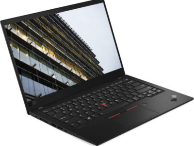 Lenovo Yoga Laptops sleek black side view
