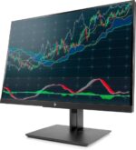 Front view of HP Z24 G2 24-inch display monitor