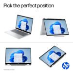 HP OmniBook 5 Flip shown in four modes