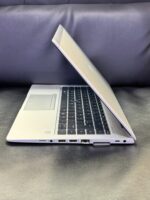 HP EliteBook 840 G5 laptop keyboard and side ports