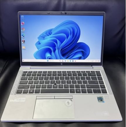 HP EliteBook 840 G8 business laptop with Windows 11 display