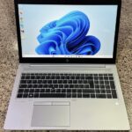 HP EliteBook 850 G6 laptop with sleek silver design