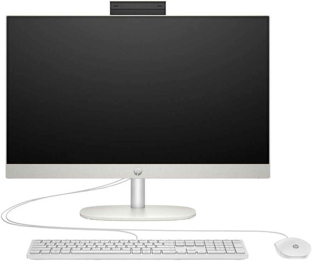 Front view of HP 24-inch All-in-One desktop