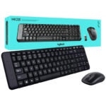 Original Logitech MK220 wireless keyboard and mouse packaging