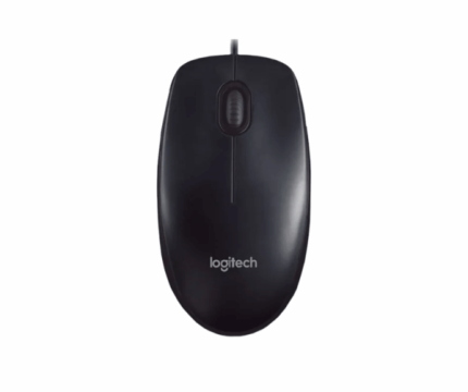 Logitech M90 Wired Mouse with ergonomic design