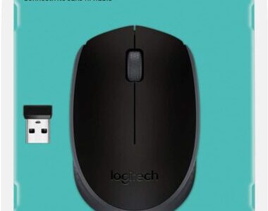 Logitech M171 Mouse packaging with USB receiver