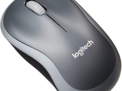 Logitech M185 Wireless Mouse with ergonomic design