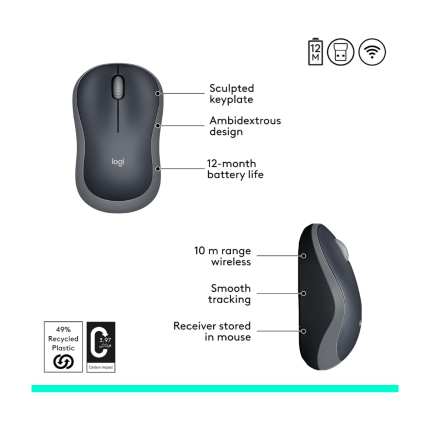 Logitech M185 Wireless Mouse Price in Kenya