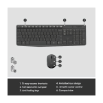 Logitech MK235 Wireless Keyboard and Mouse Combo Price in Kenya