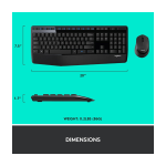Logitech MK345 Comfort Wireless Keyboard and Mouse Combo Price in Kenya